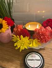 Load image into Gallery viewer, Campfire Peach 8oz. Candle
